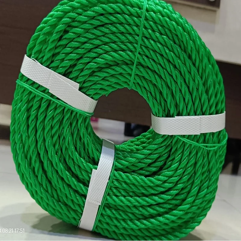 Twisted PE round Yarn Danline Twist Polypropylene Raffia Fishing Rope Low Price PE round Yarn Fishing Rope