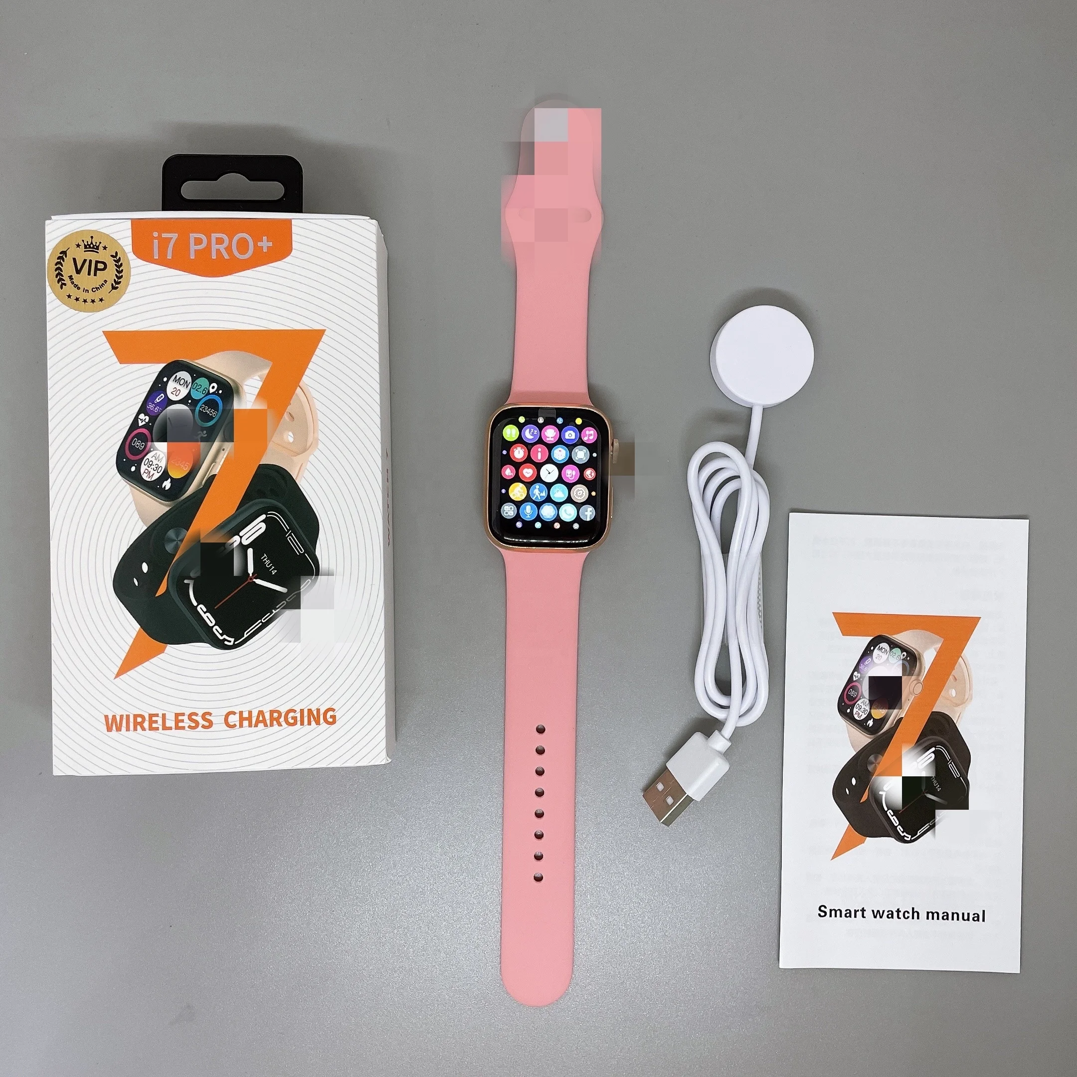 i7 plus pro VIP Smart Watch Hryfine Fitness Bracelet Metallic Watch Frame fashion 2022 New Arrival With High Quality Watch