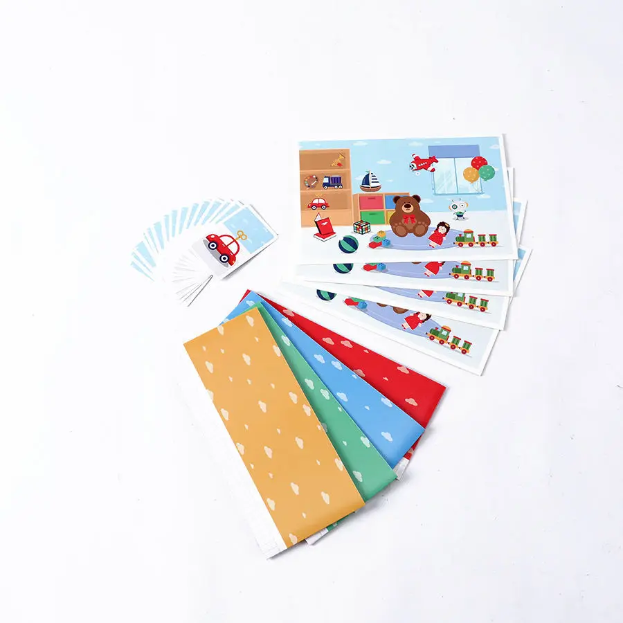 Top Quality Recycle Custom Kids Toys Table printing cheap price children Board Game manufacturer