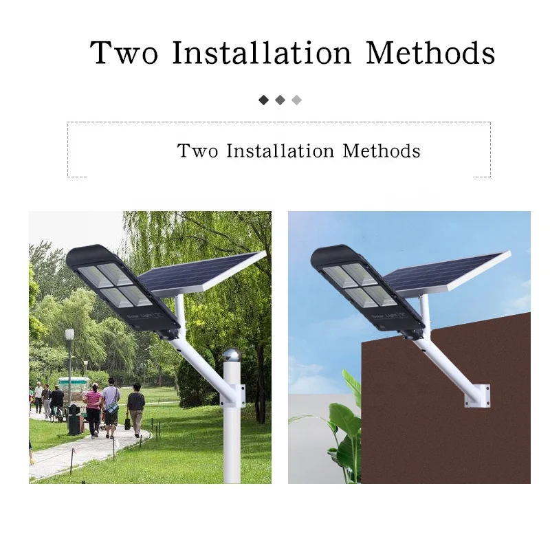 
Outdoor waterproof solar panel lamps 180W 300W led solar street light for road garden 