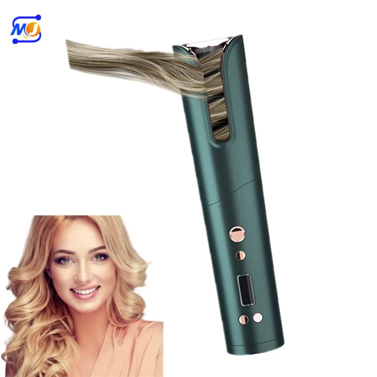 Оптовая продажа, беспроводные Автоматические щипцы для завивки волос, 10000 мА