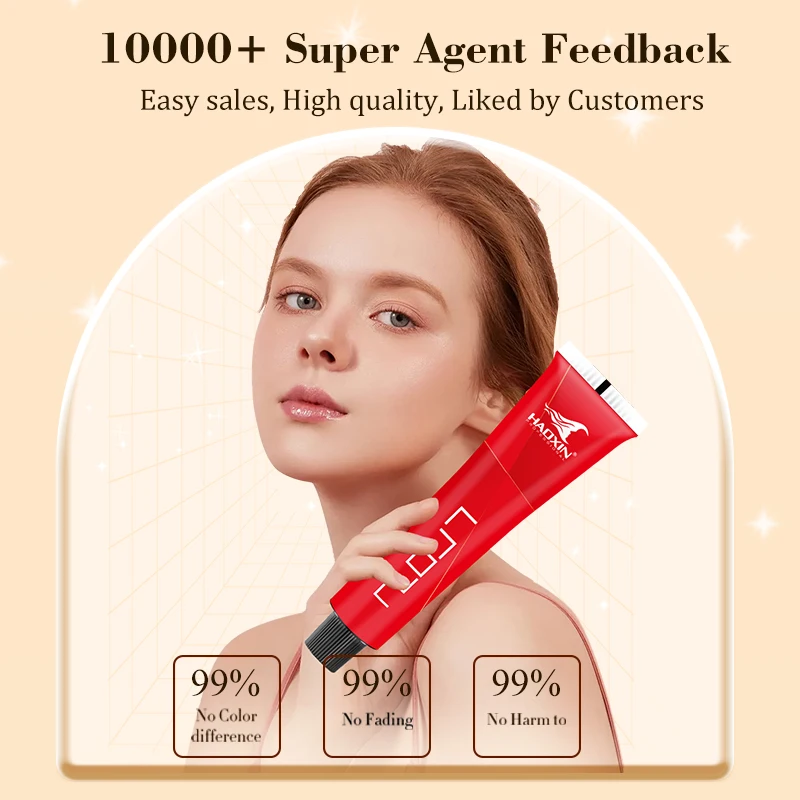 wholesale color premium stable color quality hair dye cream professional Salon natural hair color dye for hair