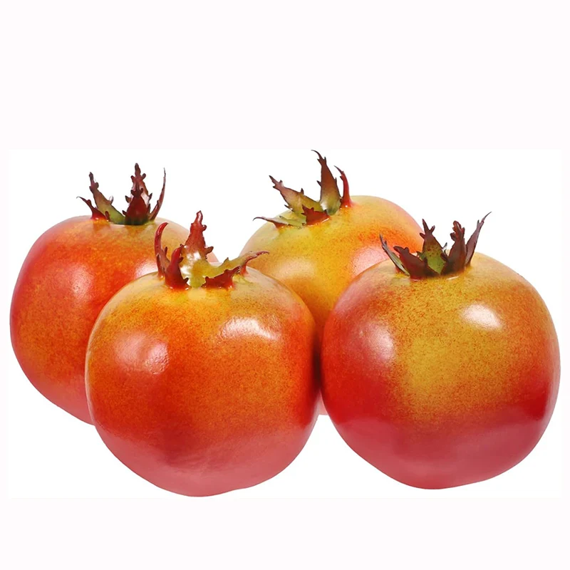 Artificial Pomegranate Foam Fake Simulated Pomegranate Fruit Model Children Toys Kids