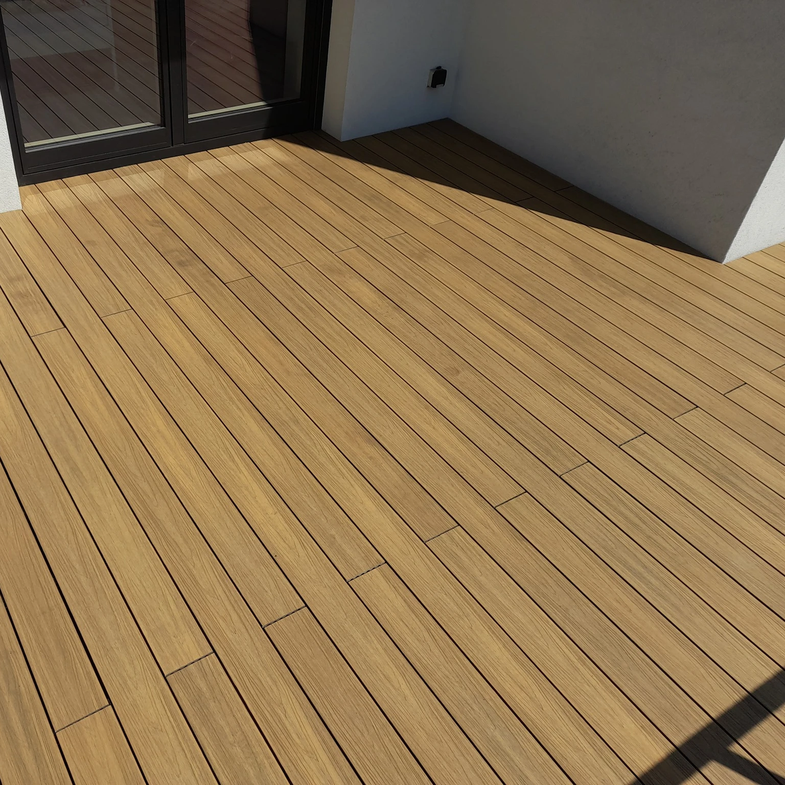 Hot-sale Outdoor terrace wpc decking flooring