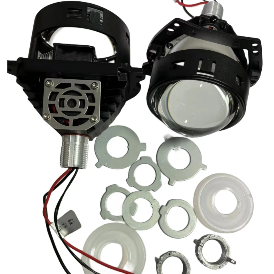 100W Projector Headlight H4 Bi Led Projector Lens 3.0 Inch 24V Headlight Lens Led Light Bulb