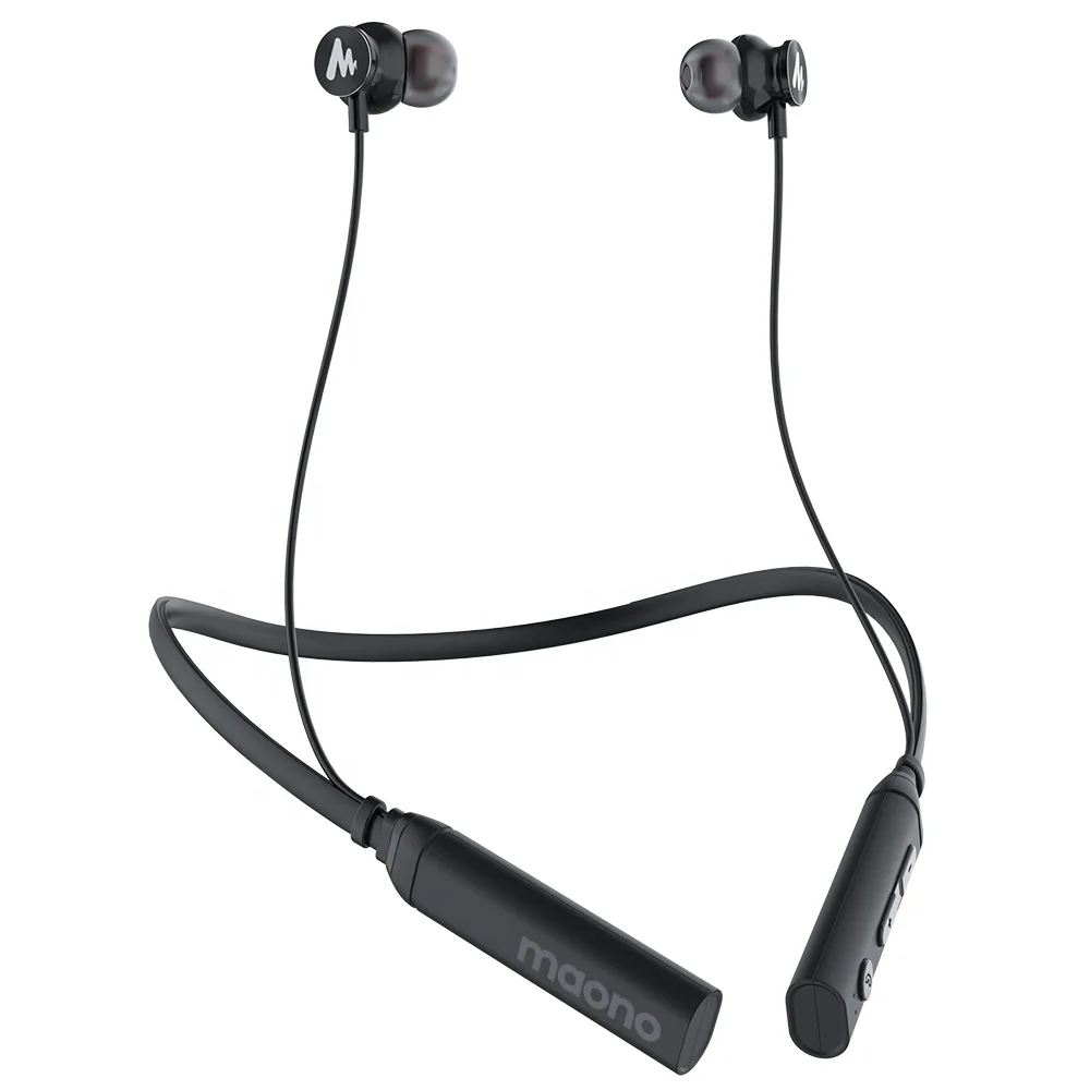 Heavy Bass Neckband Earphone With Mic Sport Headphone Noise Cancelling Headset