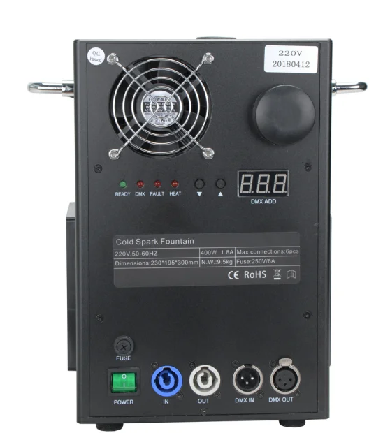 Машина для холодного фонтана свадебной вечеринки светодиодная машина искроя сцены спецэффекты холодные Спарки