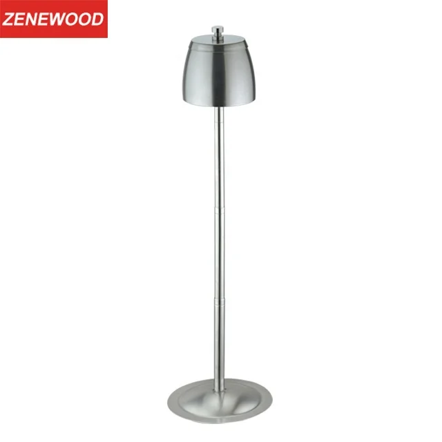 Free Standing Stainless Steel Cigarette Box Ashtray Bins Cigarette Smoking Ashtray Receptacle