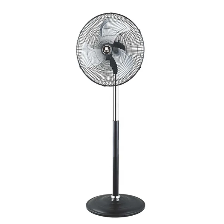 Low voltage comsuption pedestal rose gold 5 pcs blade metal electric home good standing fan with europe certificates for bedroom