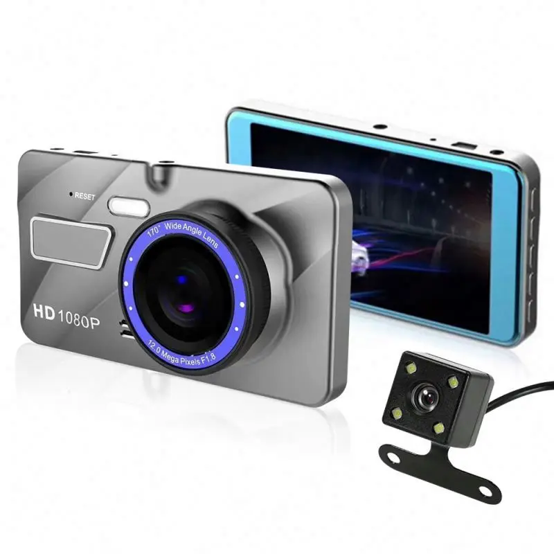 Camera Dash Recorder For Cameras Cam Hidden Record Video Vehicle 1080P Dual Recording Front And Back With Driving Side Car Dvr