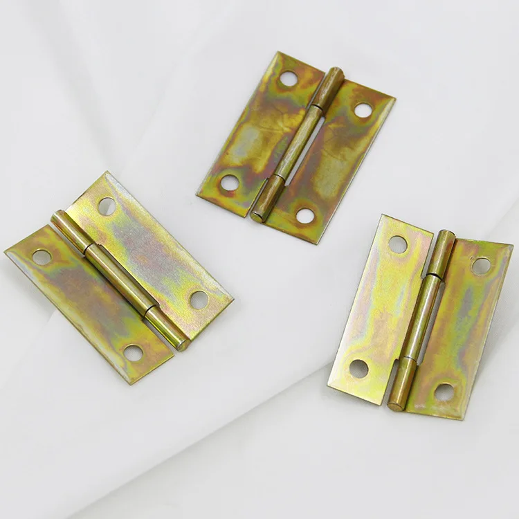 Door and Window Steel Light Hinge Plating Color Small Hinge