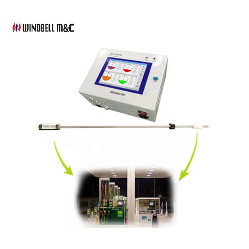 Float level gauge remote tank monitoring system for fuel storage tank