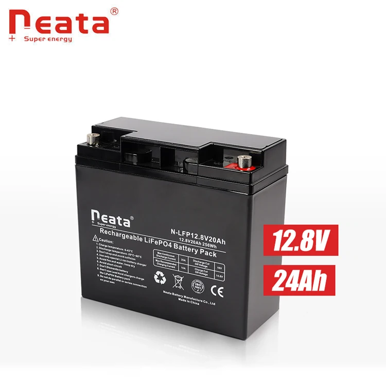 Лидер продаж Neata, бытовая Резервная мощность LiFePO4 12 в 24 Ач, портативная литий-ионная батарея, система хранения энергии