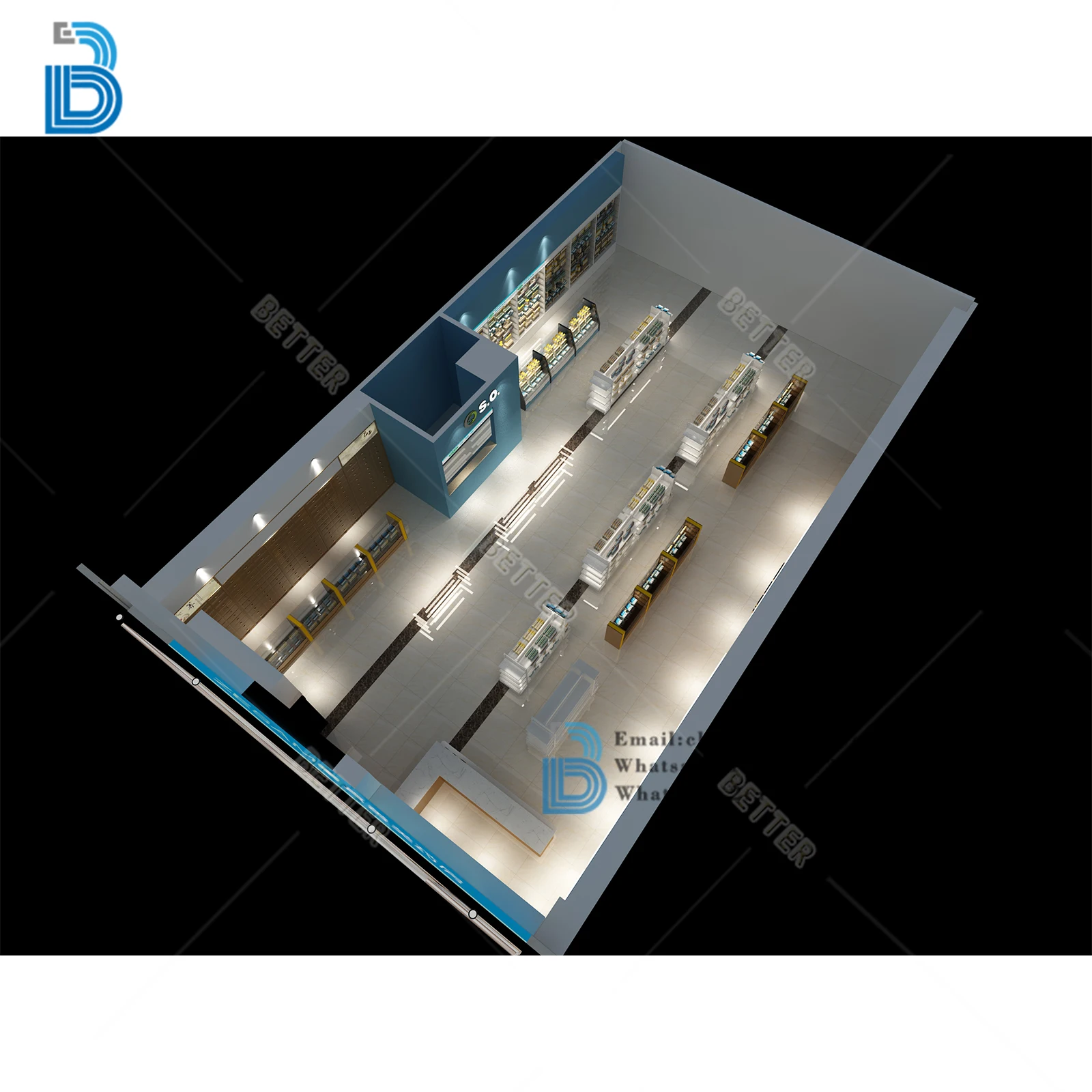 Pharmacy Interior Design Pharmacy Shelves Display Furniture Pharmacy Shop