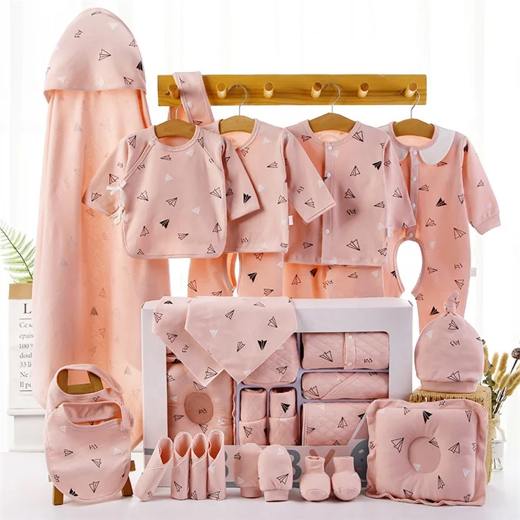 Комбинезоны трикотажные для новорожденных, из 100 хлопка, с мультяшным рисунком, 22 шт.