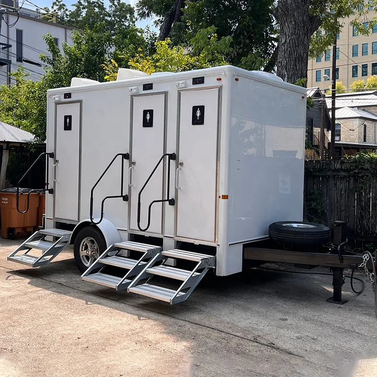 West Coast of the US Container Room Portable Toilet New Mobile Bathrooms  China Manufacture Outdoor Toilets Camping Mobile