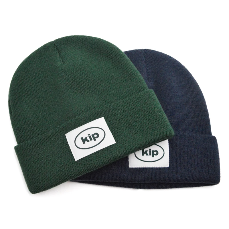 Premium Beanies Logo Luxury Beanie Hat Custom Knitted Beanie