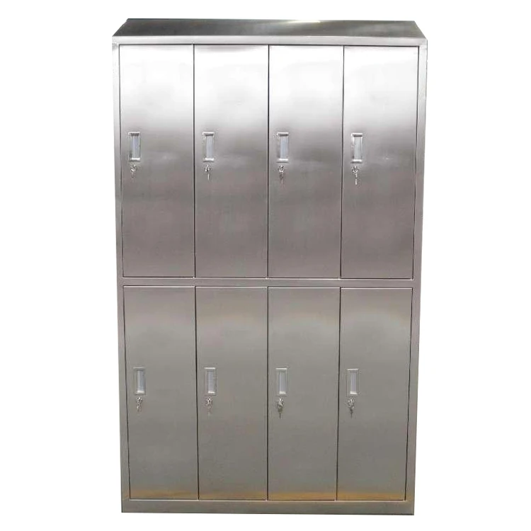 Cheap GYM Locker Room Wardrobe Commercial Hospital Furniture Wardrobe Hotel Stainless Steel Combined  Cabinets cabinet