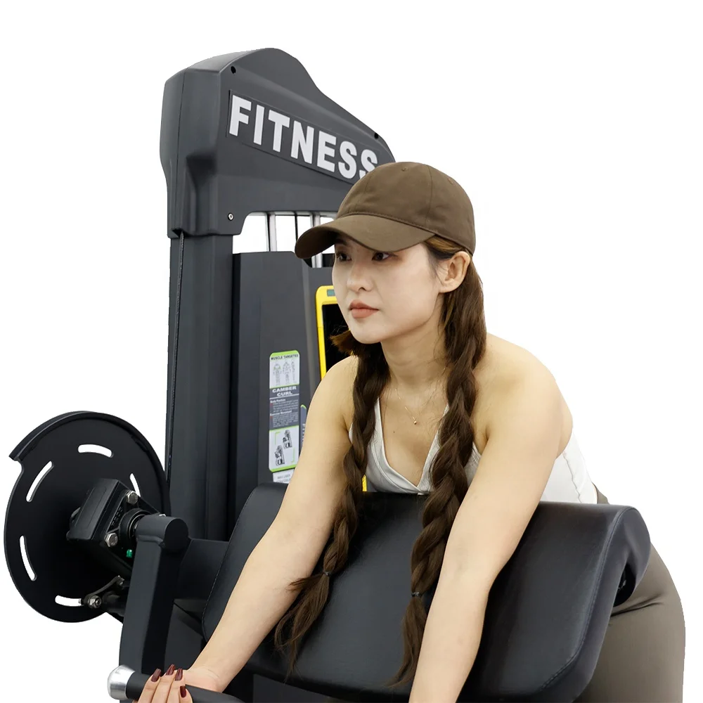 gym club fitness equipment bicep curl bench commercial gym equipment steel biceps curl machine