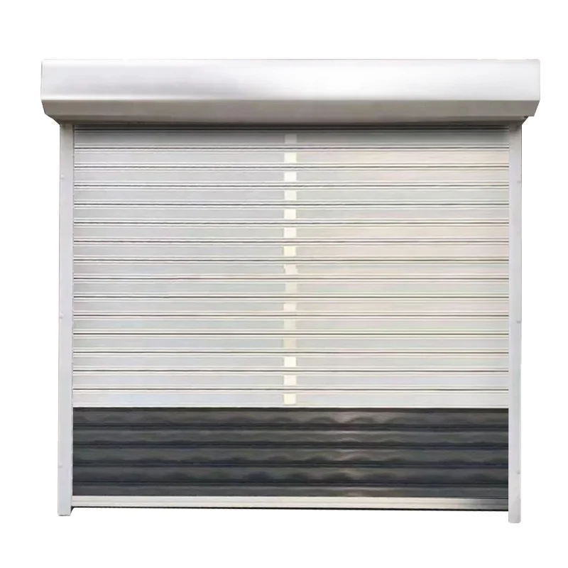 JST Egress manual  push up pull down Aluminum Alloy automatic  Rolling Shutter Door
