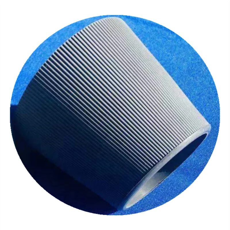 rubber roller for natural casing tubing machine