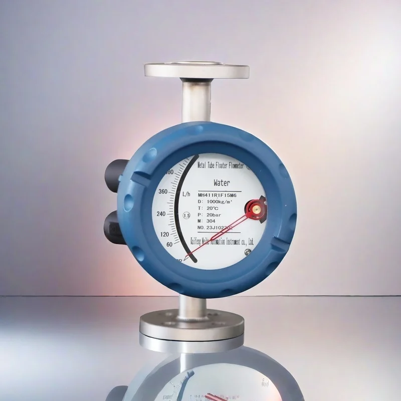 DN32 Flowmeters Water Meters Sanitary Type Metal Tube Pipe Rotameter