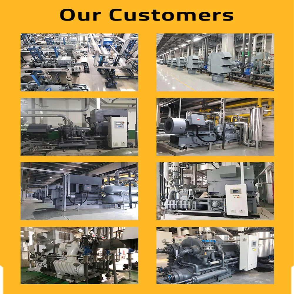 Large-Scale Industrial Oil Free Air Compressor 600-2000Kw 11Bar Centrifugal Air Compressor Price