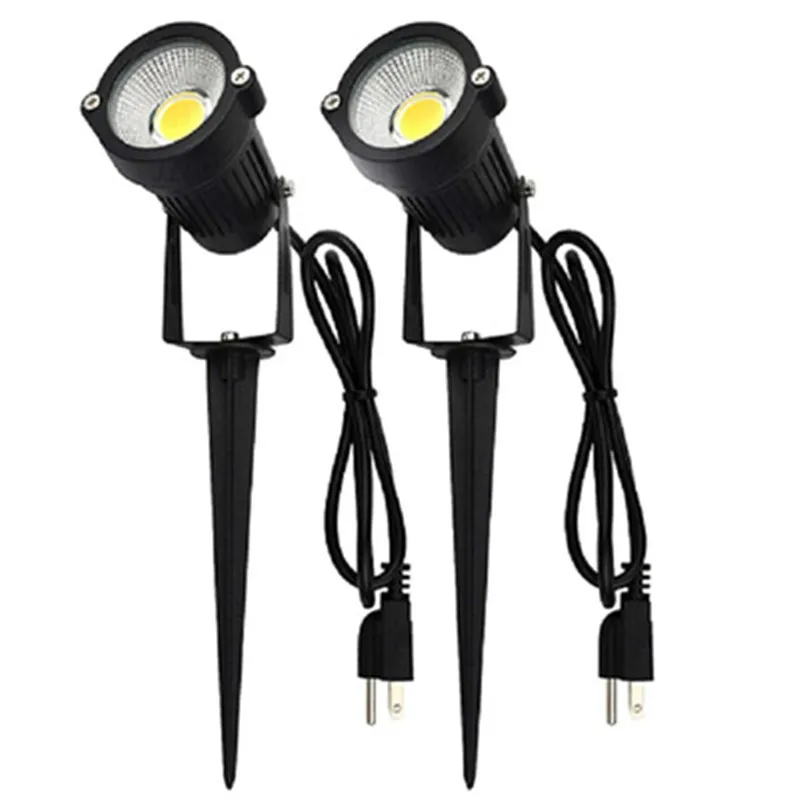 AC85-265V IP65 5W LED Landscape Spike Spotlight Lawn Garden