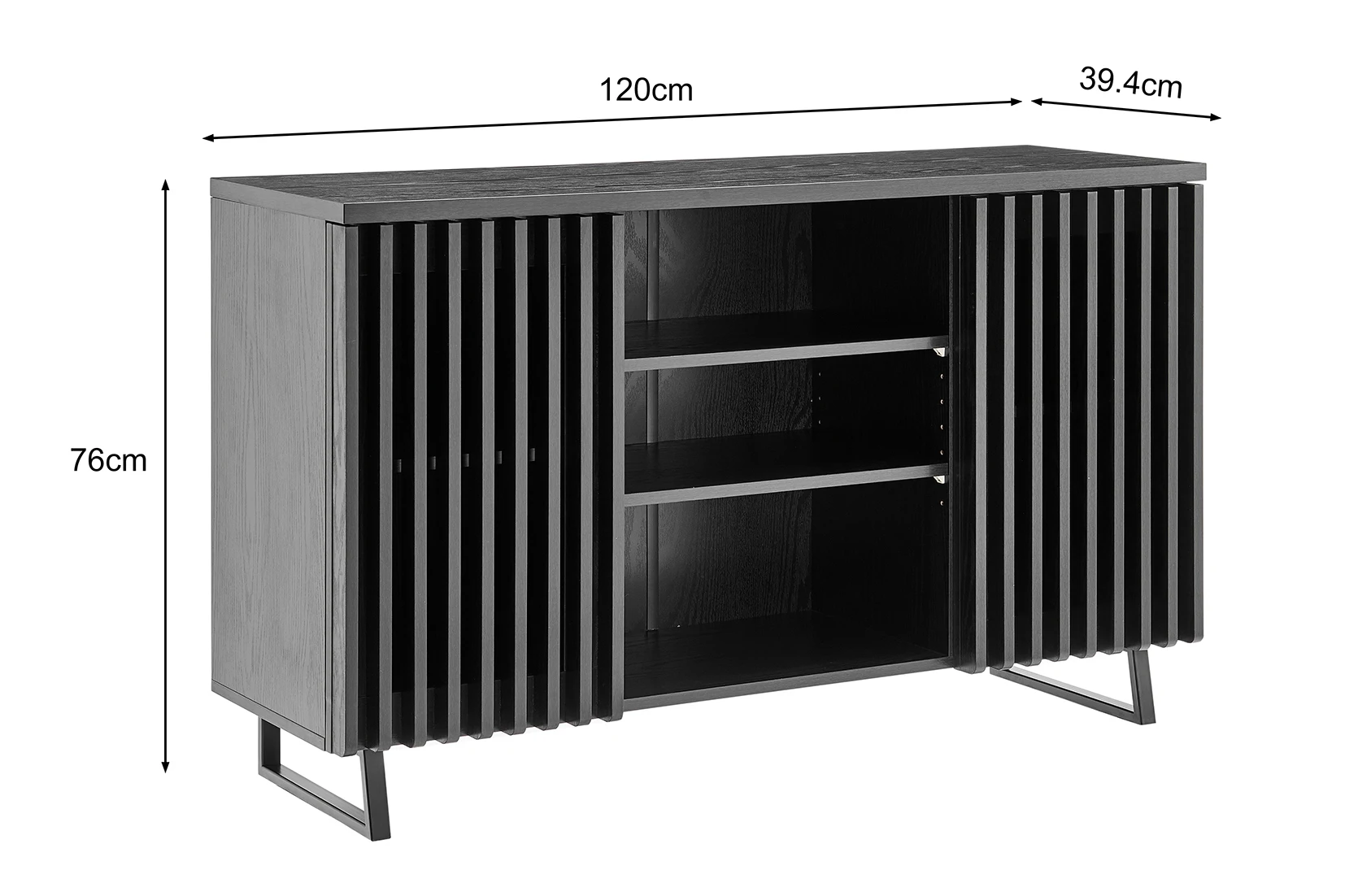 Wooden Buffet Stylish kitchen cabinet storage cabinet PU lacquer buffet modern buffet