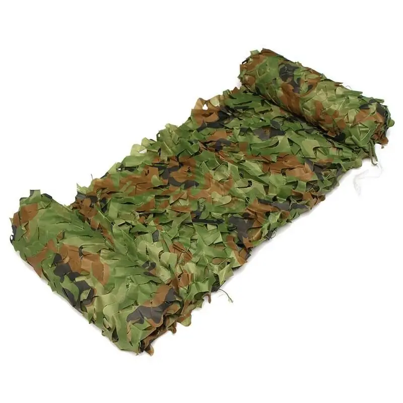 Woodland Camouflage Netting Camo Hunting Shooting Hide Cover Net