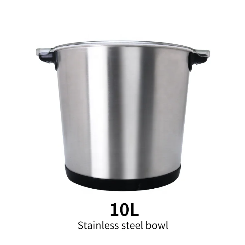 2L Best Selling Meat Grinder Spare Parts Stainless Steel Bowl Yam Pounder chopper Accessories Plate Electric Attachment Manual