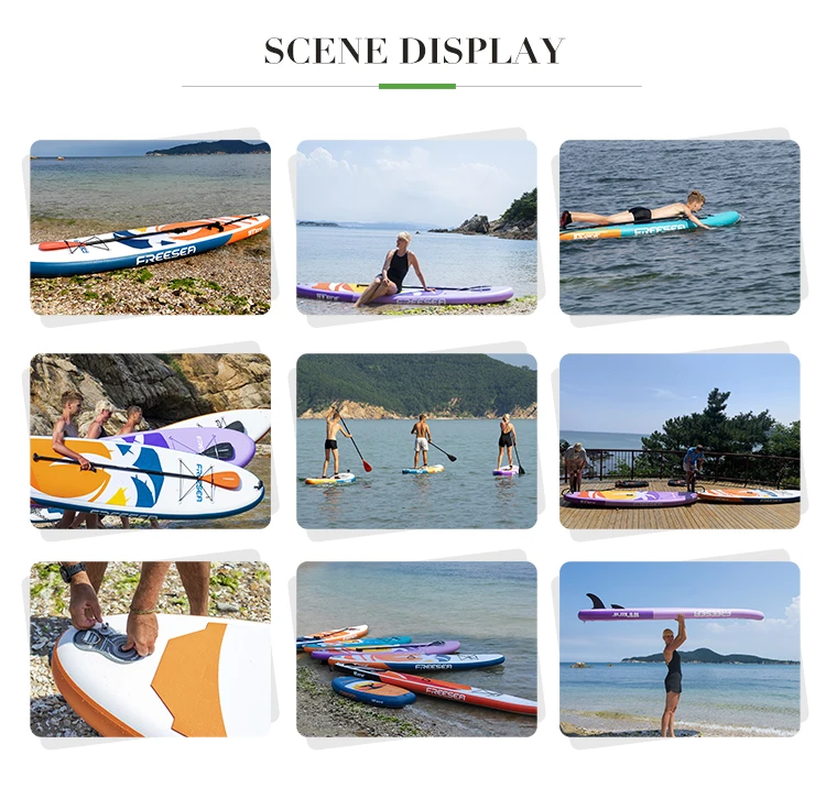 FREESEA high quality surf fins surfboard sup  inflatable windsurf board