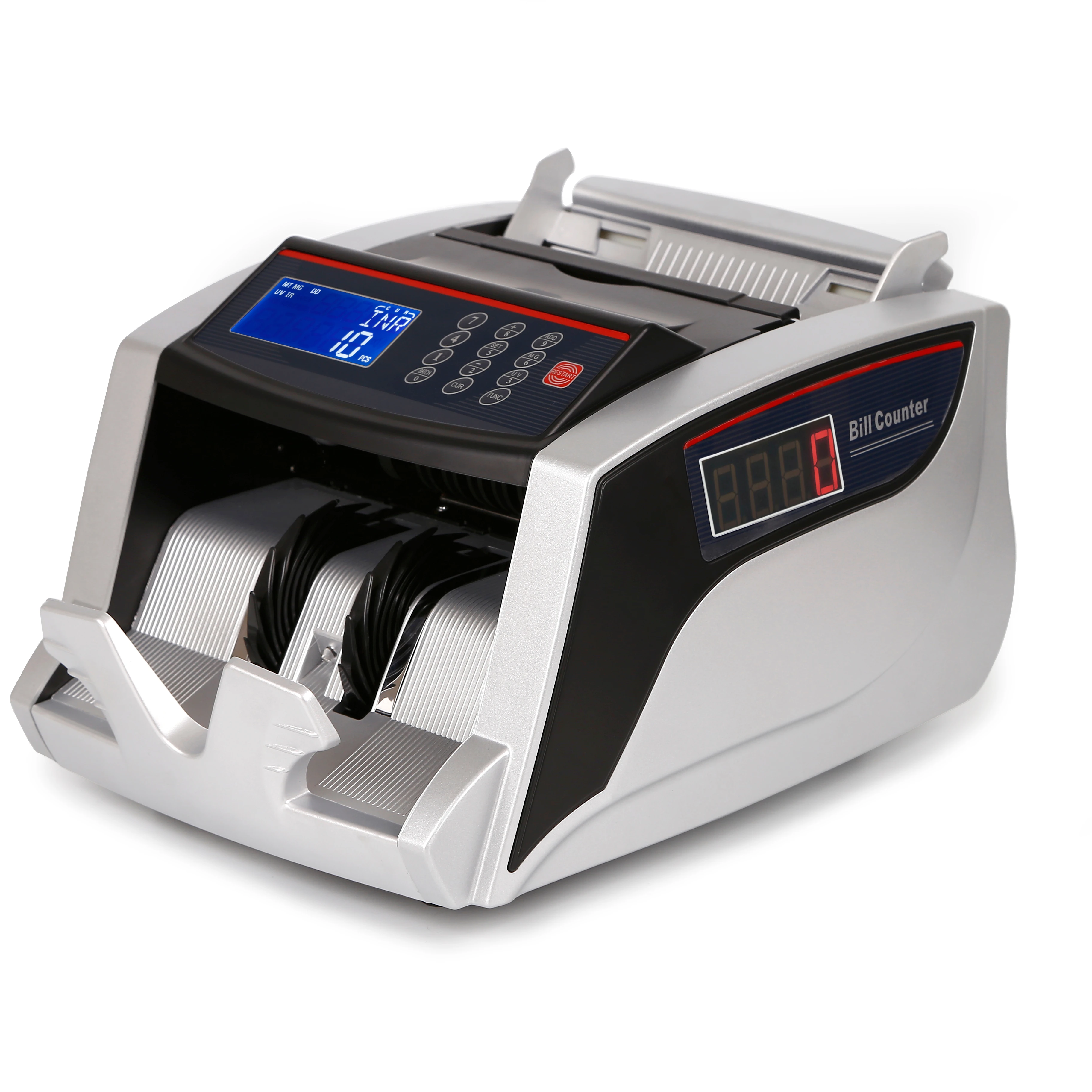 Bill counter Multi-currency Currency Counter US Dollar Euro Russian Currency Counter FJ-2827B