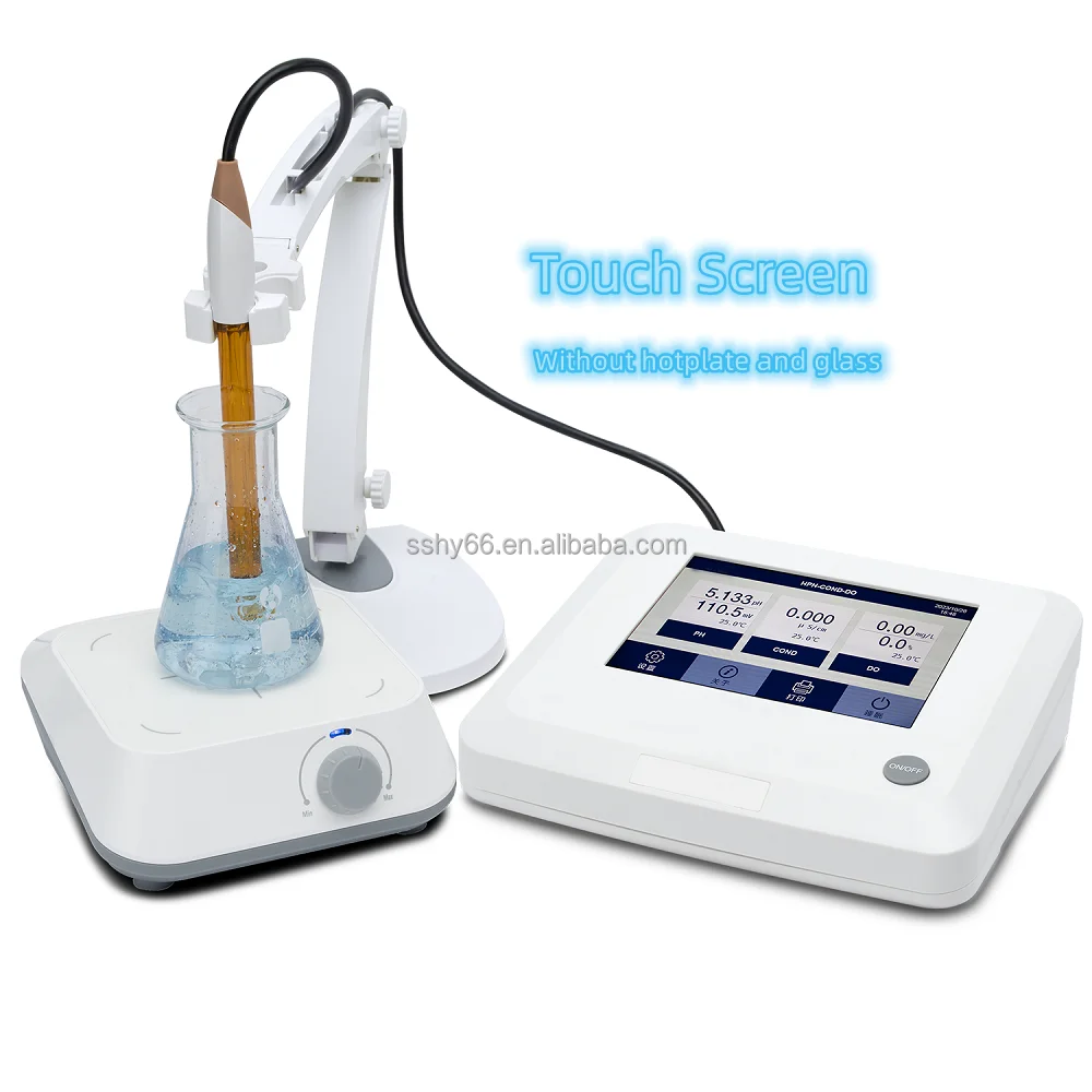 High precision digital benchtop conductivity meter Portable conductivity PH MO Temp meter other testing instruments