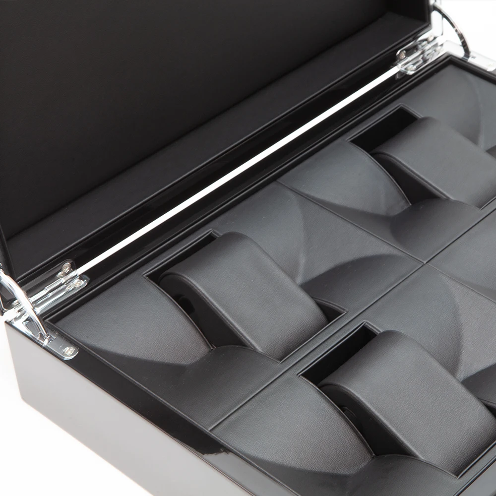 Reusable Wooden Case Box 4 Slots Watch Box Display Case Organizer watch case box for Women Men Watch Display
