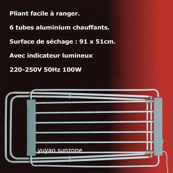 electric heated clothes dryer airer and towel warmer