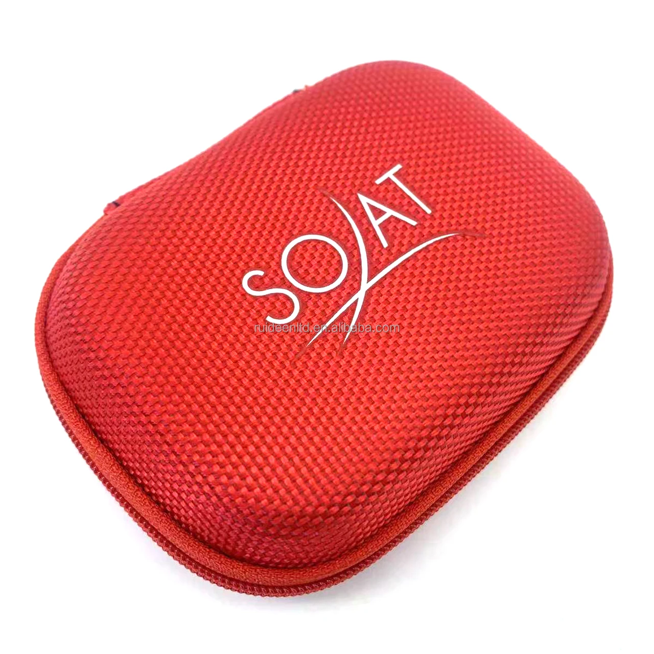 Red Custom Zipper EVA Case Hard Case (LZH-79)