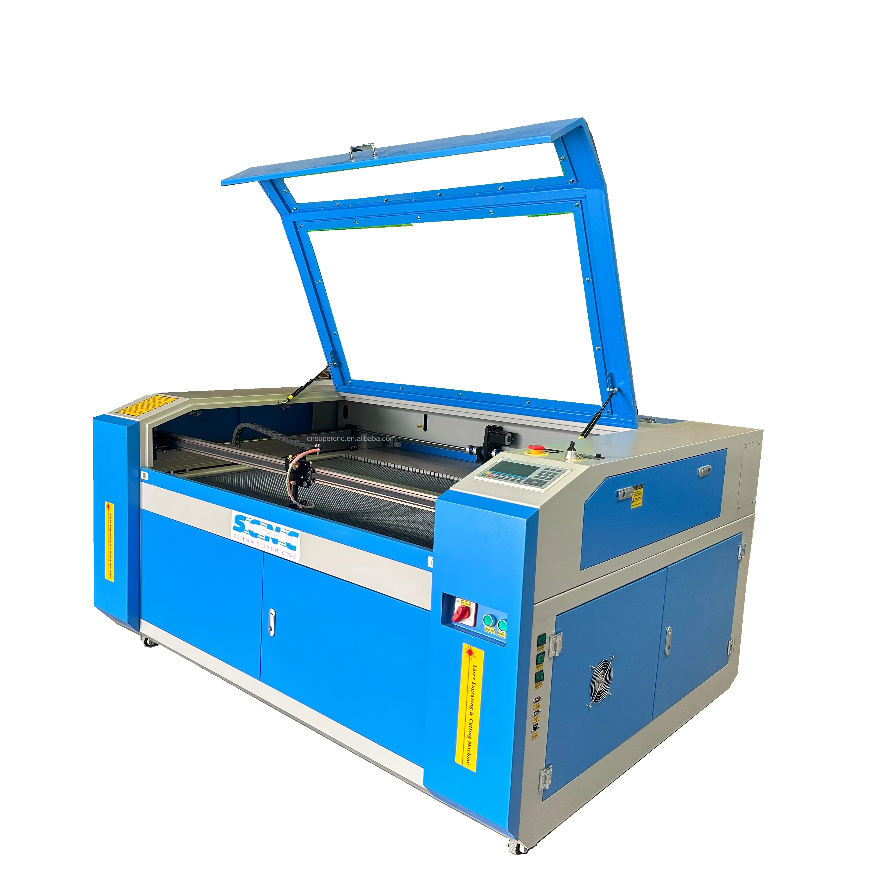Китай Supercnc 1390 Diy Дерево Dieboard гравировка 130 ватт Co2 лазерная резка машина