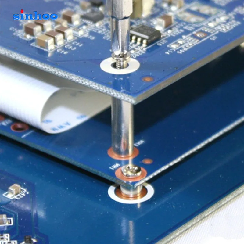 Tin Surface mount metal Pcb spacer SMT Nut Standoff Brass Carbon steel Spacer smtso