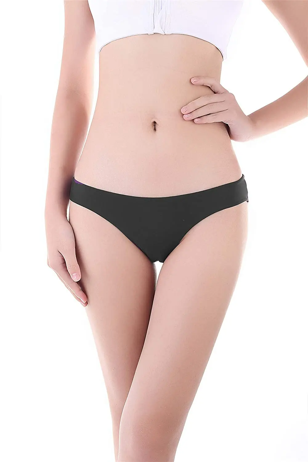 
3110# Factory Direct Women Sexy hollow out Bikini Traceless Seamless Underwear Ice Silk Briefs Invisible Lace Panties 