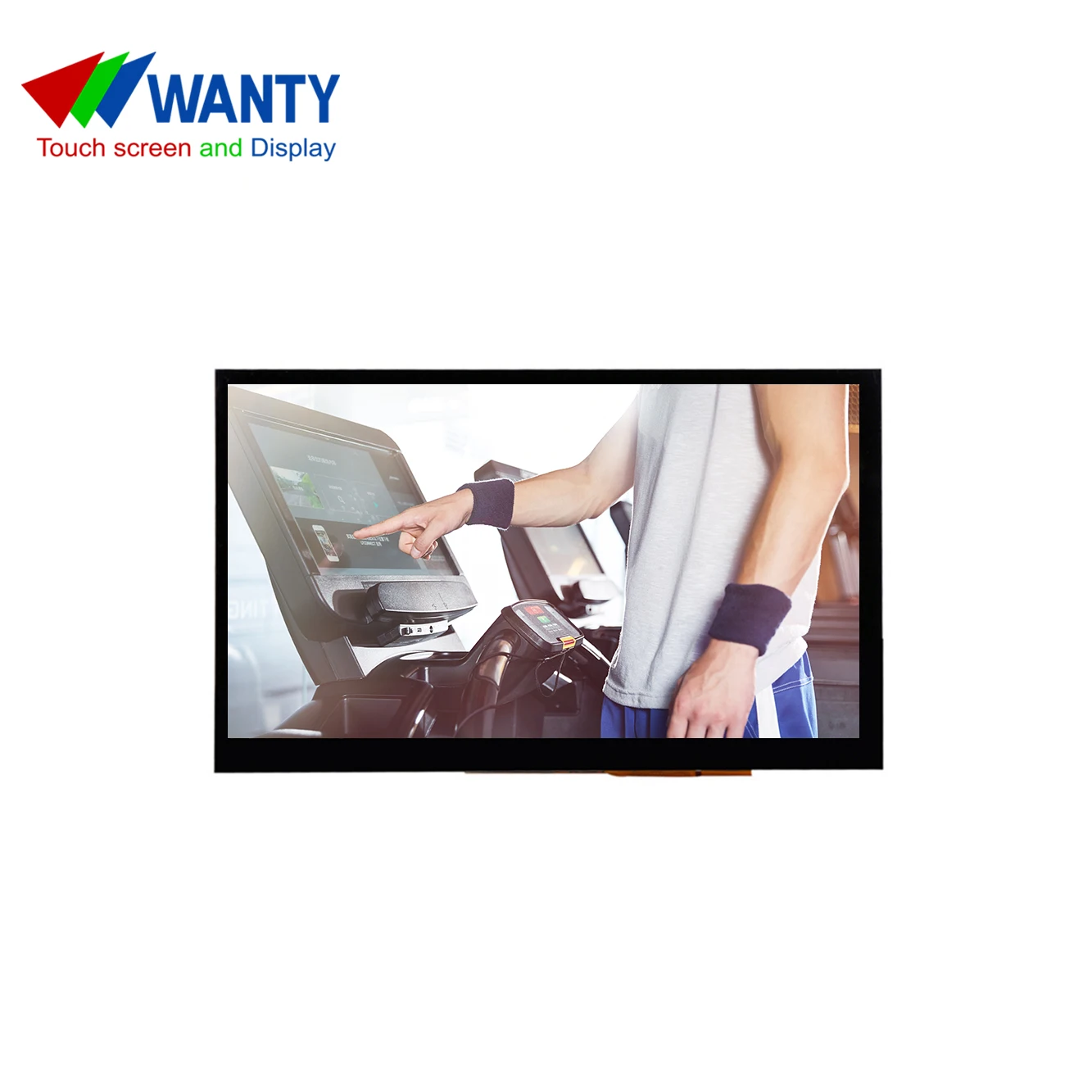 450 Nits  7 Inch Capacitive Touch Panel 800*480 TFT LCD HD-MI USB Touch Screen Display