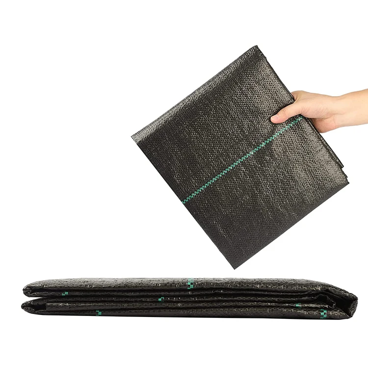 Width 1.2m 3.93ft 90gsm PP Agricultural Greenhouse Plastic Weed Mat Good Water Release Landscape Fabric
