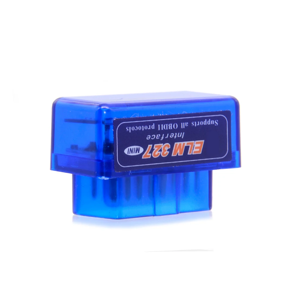 Best Quality Super Mini ELM327 OBD OBD2 V2.1 OBDII Car Code Scanner ELM 327 v1.5 interface supports all obdii protocols