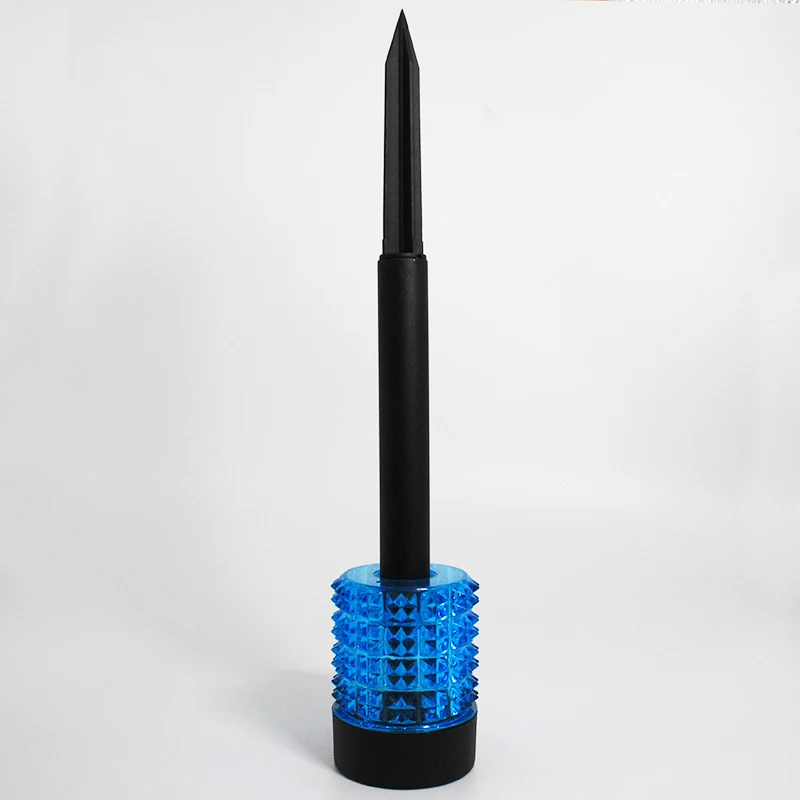 
Simple Solar Waterproof Blue Shell Blue Ray Plug-in Lawn Yard Light 