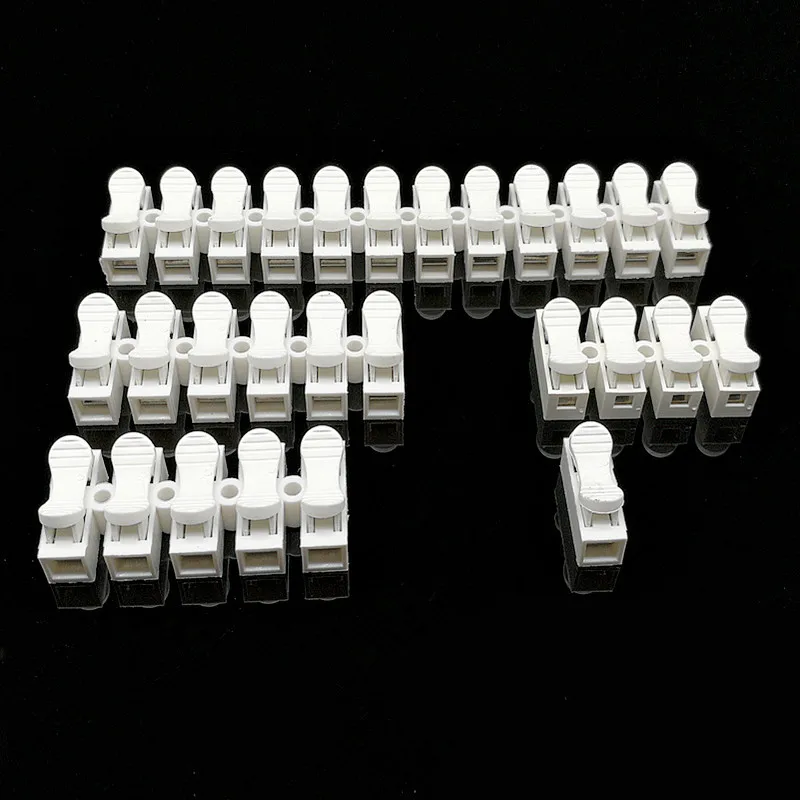 Mini Quick Fast Wire clip Connector electric led lighting Connector wire Push button contact Terminal Block