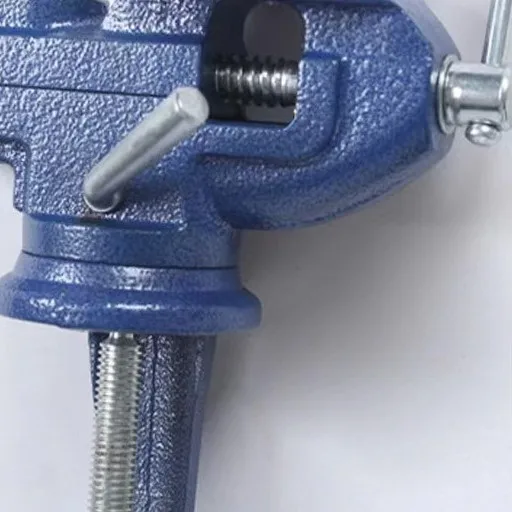 Heavy Duty Workshop Clamp Table Vise with Swivel Stationary Base Durable Steel Aluminium Customizable OEM Industrial Bench Vise