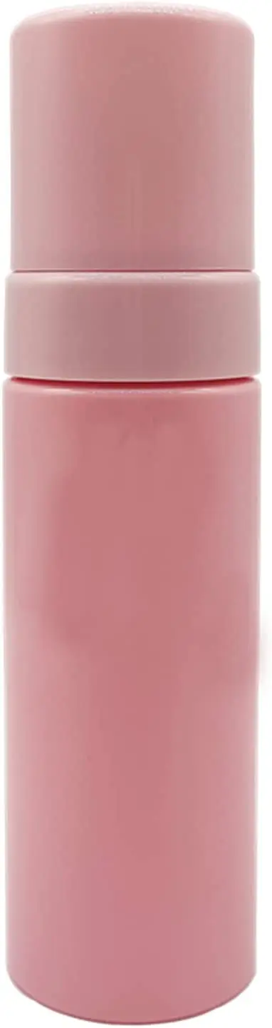 100ML 120ML 150ML 200ML Mousse Foaming Pump Empty Packaging PET Plastic pink Facial Cleansing Foam pump