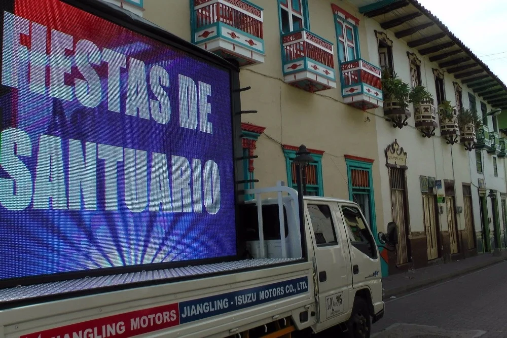 Ph6 Outdoor Full Color Truck Led Display Sign SMD For Advertising Pantalla led