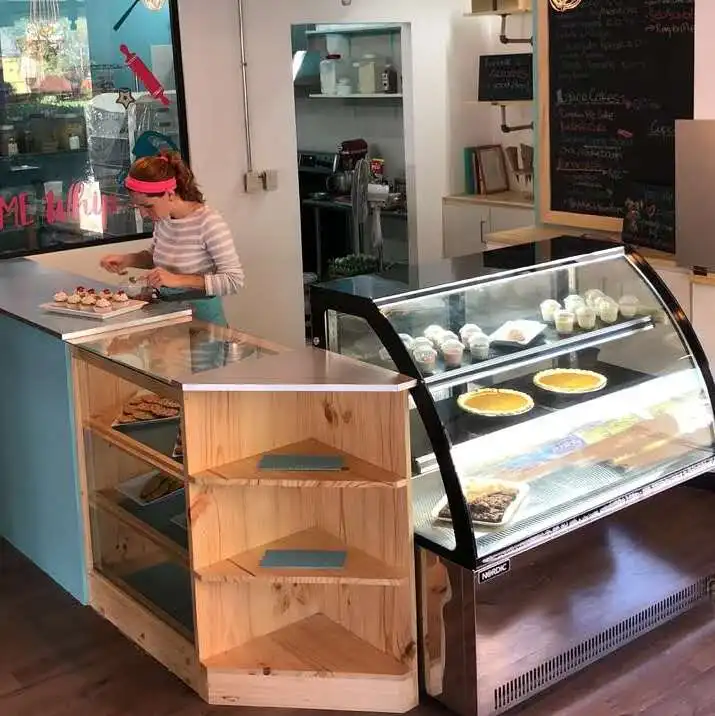 PEZO Commercial Cake Showcase cake display showcase