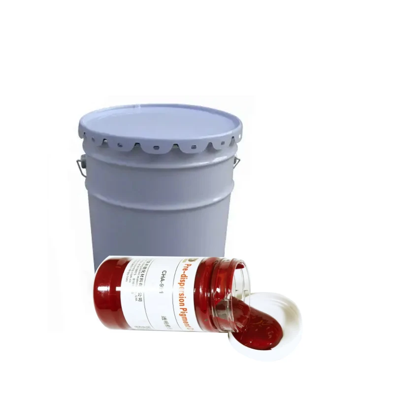 Two-component curing agent added high concentration, high temperature resistance PU Foan Color Paste Manufacturer